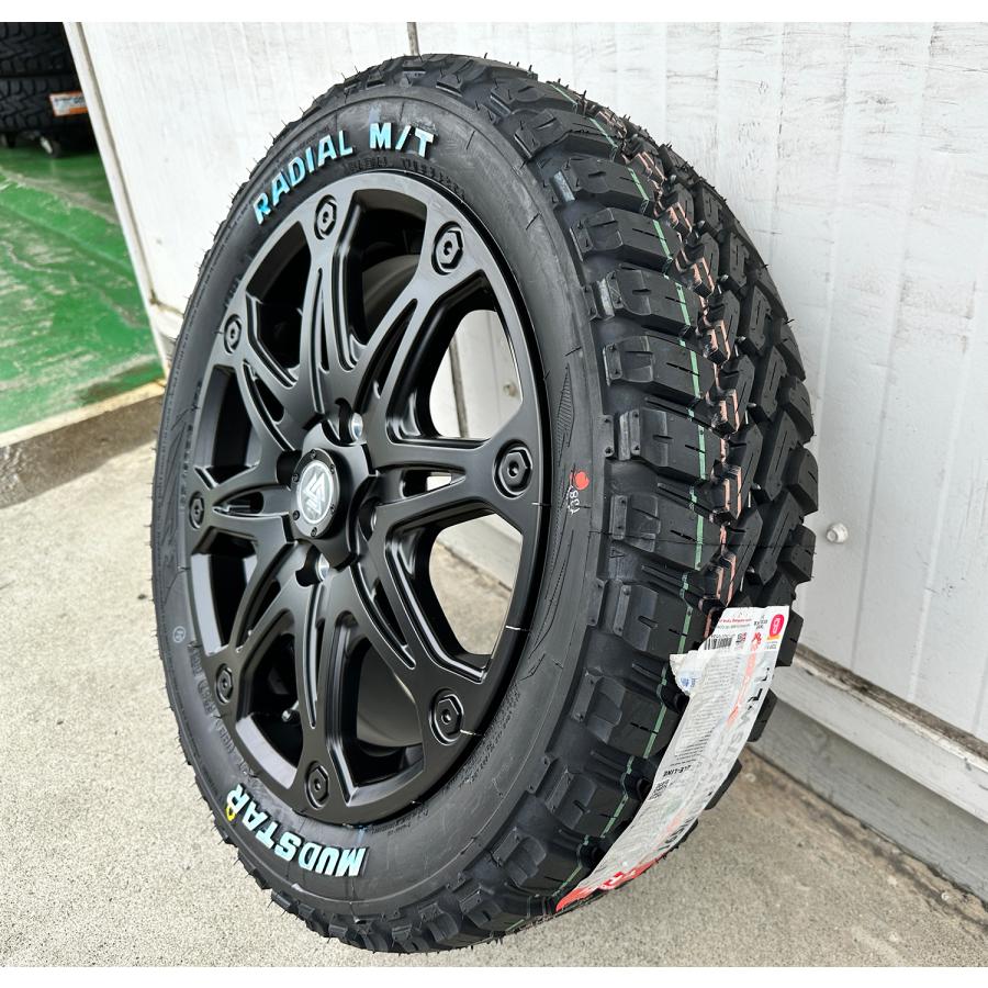 MUDSTAR 軽トラック ハイゼット ジャンボ ノーマル車高 タイヤホイール