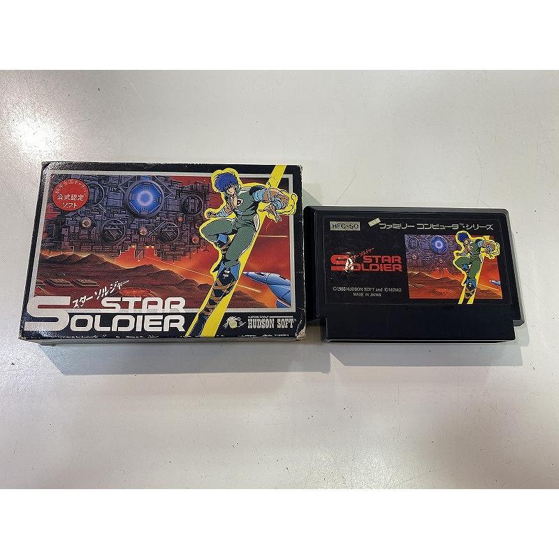 ハドソン HUDSON SOFT ファミコン ソフト スター ソルジャー ※説明書欠