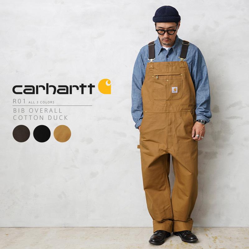 Carhartt（カーハート） R01 BIB OVERALL COTTON DUCK ビブ