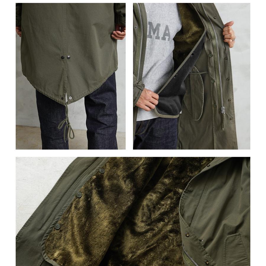 HOUSTON（ヒューストン） WAIPER別注 M-51パーカ モッズコート NARROW