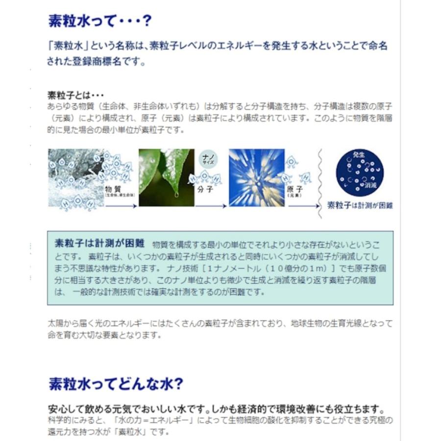 ワンウォーターECO 浄水器 キッチン用 素粒水 醗酵する水 環境改善