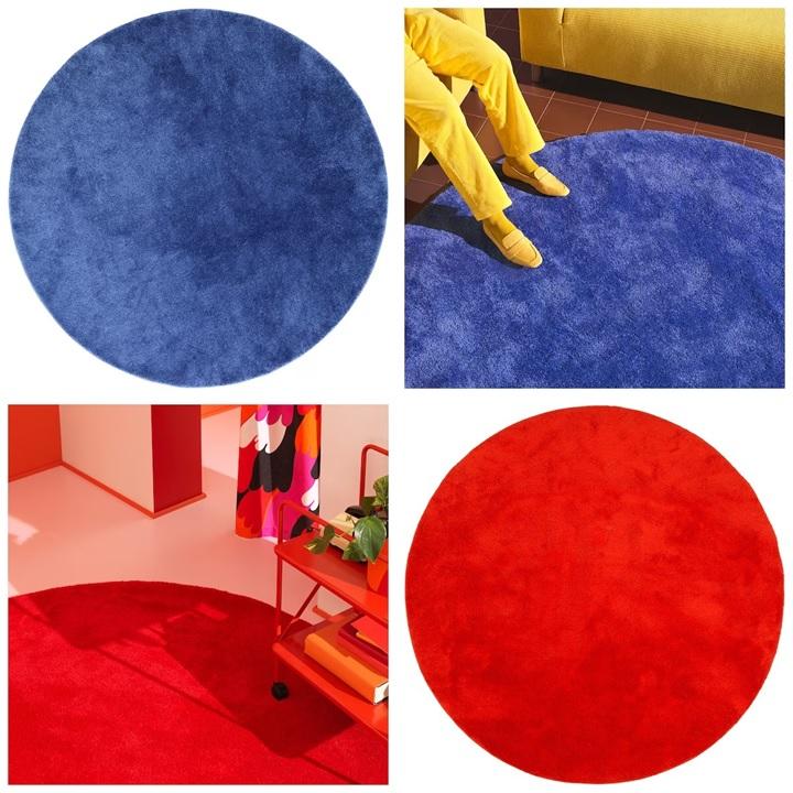 イケア（IKEA） 【IKEA】【選べる2色】STOENSE ストエンセ ラグ パイル