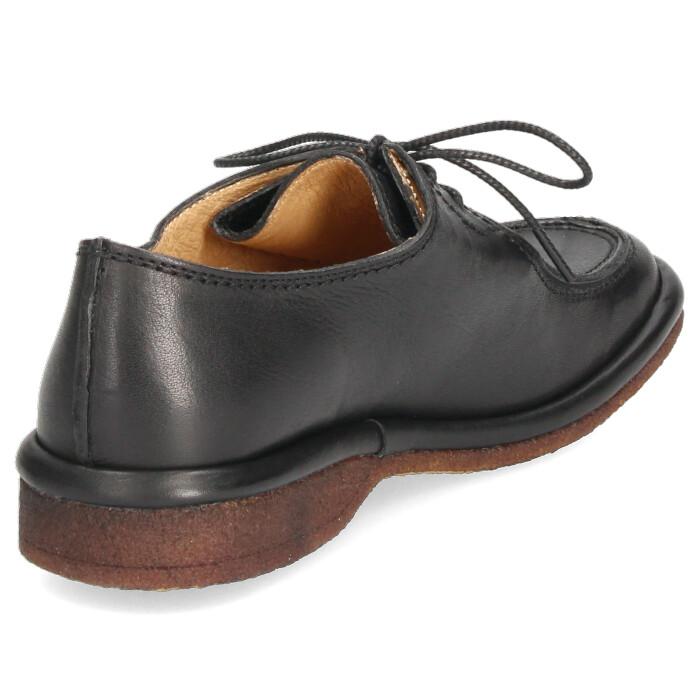 SAYA（サヤ） レディース チロリアンシューズ レザー 51152 ブラック