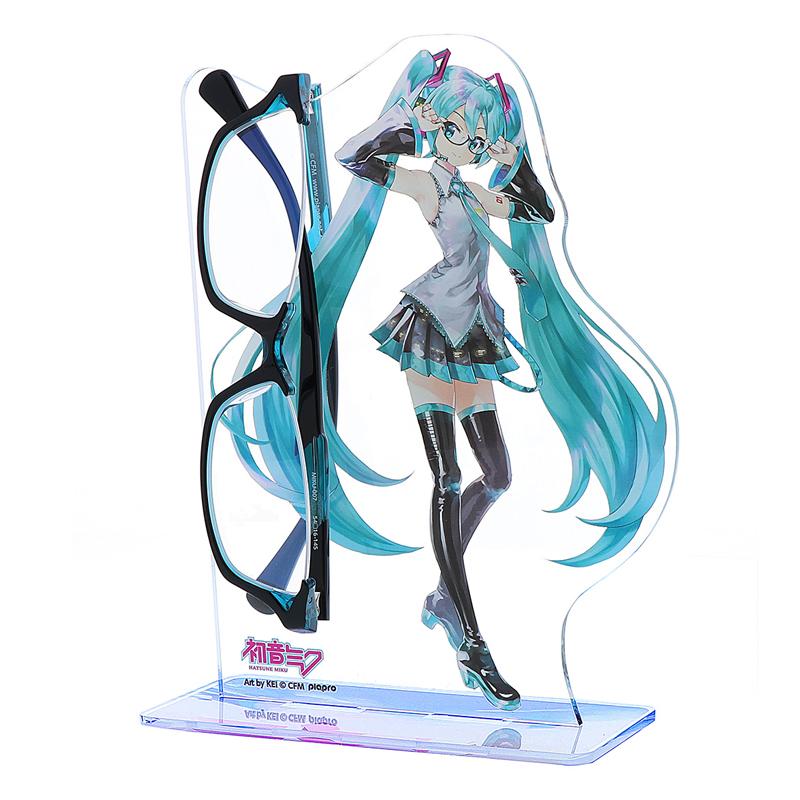 MIKU-007】アクリルスタンド メガネかけ 初音ミク グッズ アクスタ