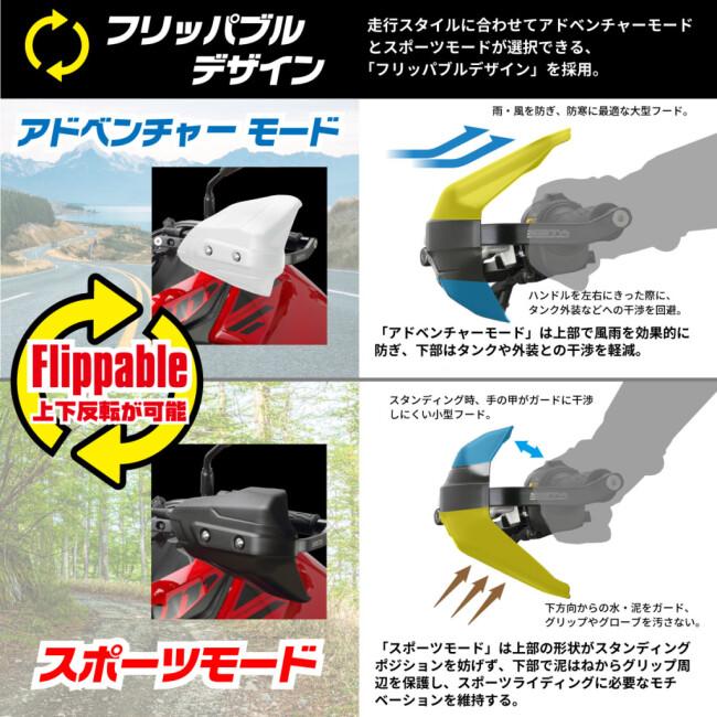 ZETA ジータ スクード プロテクター カラー：ブラック ハンドガード