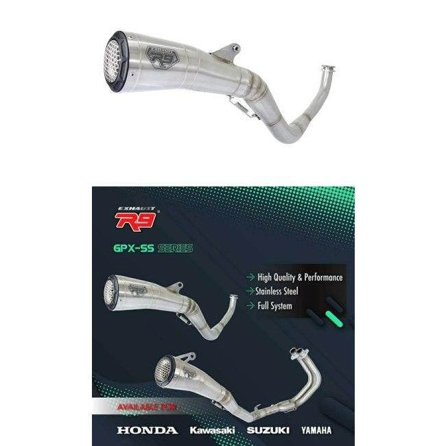 R9 Exhaust アールナインエキゾースト GPX-SS フルエキゾースト