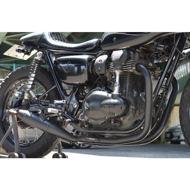 AN-BU アンブ フルエキマフラー2in1 W400 W650 KAWASAKI カワサキ フル