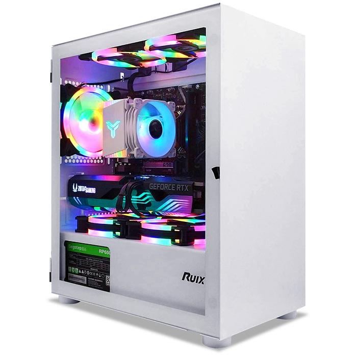 PASOUL 【セール商品】ゲーミングPC+モニターフルセット ホワイト