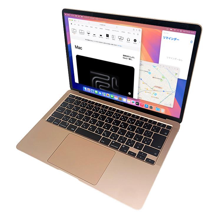 MacBook Air 【中古パソコン】Apple 13.3inch MGNE3J/A A2337 2020 OS