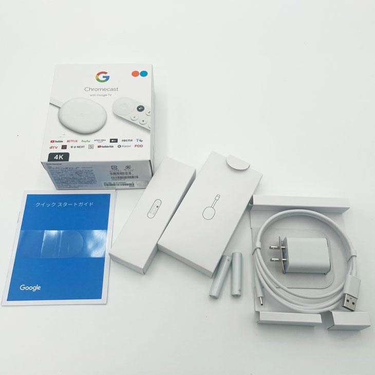 クロームキャスト Googleグーグル Chromecast with Google TV GA01919