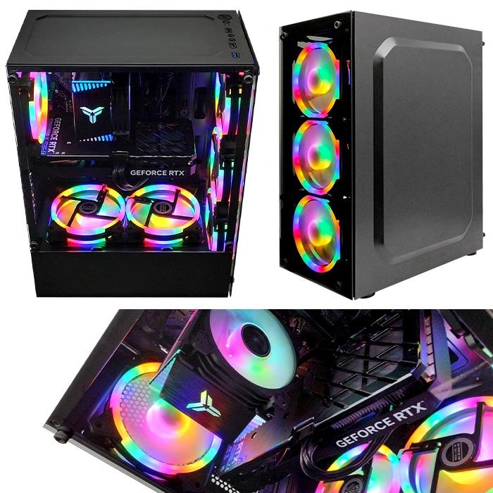 PASOUL ゲーミングPC ブラック GeForce RTX3060Ti 第14世代 Intel