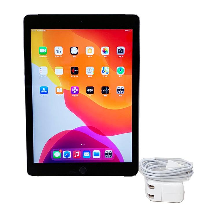 iPad Apple 第2世代 Air MGHX2J/A Retina au Wi-Fi+Cellular 64GB 指紋
