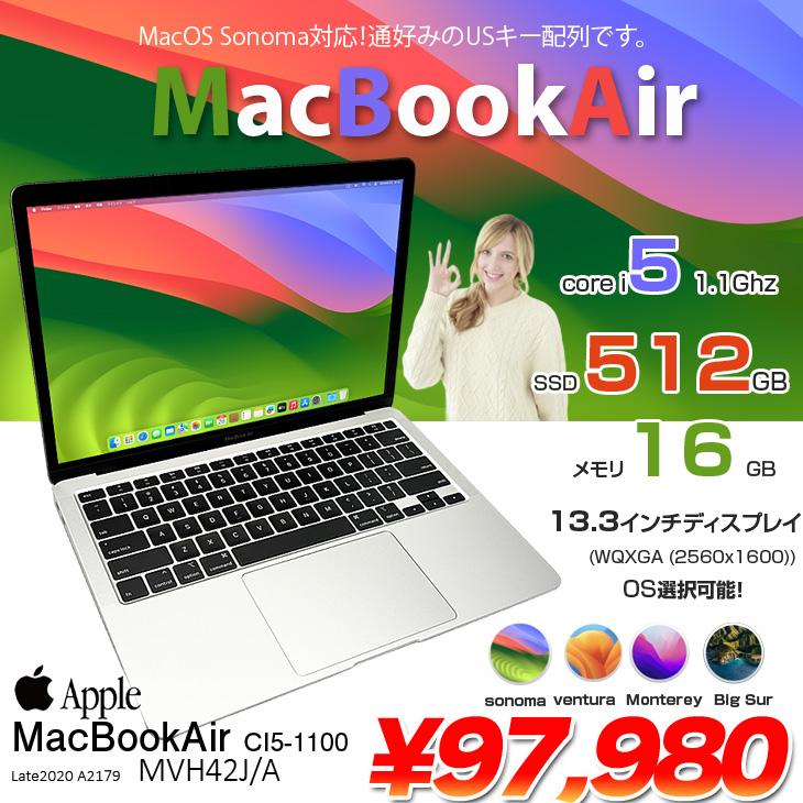 MacBook Pro Apple Air 13.3inch MVH42J/A A2179 TouchID 2020 USキー