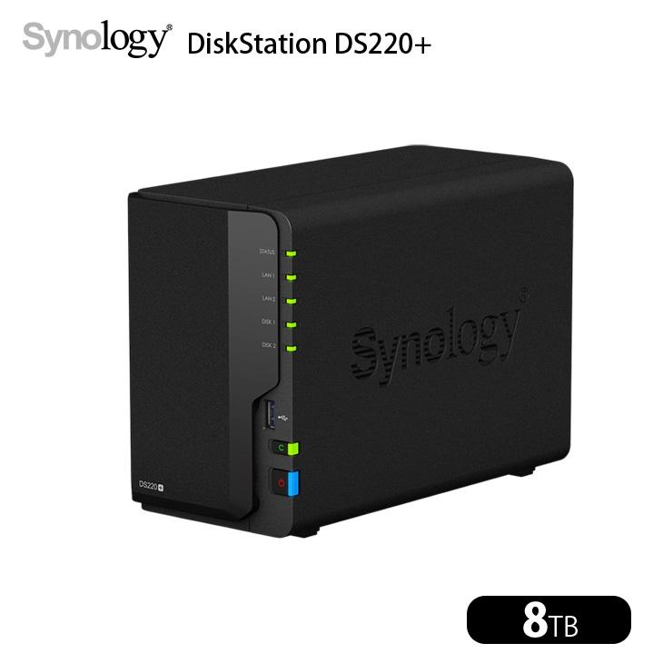 Synology（シノロジー） Synology DiskStation DS220+ 高性能 2ベイNAS
