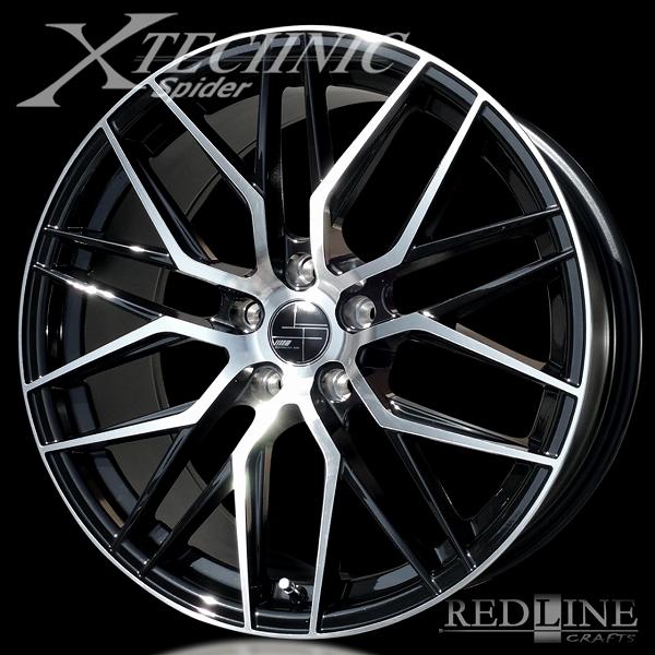 X-TECHNIC Spider 19x8.5J OFF+40 5H/PCD114.3 精悍な見た目の