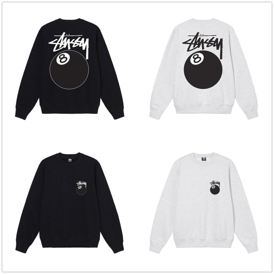 STUSSY（ステューシー） 8 BALL CREW 1914749 ステューシートレーナー