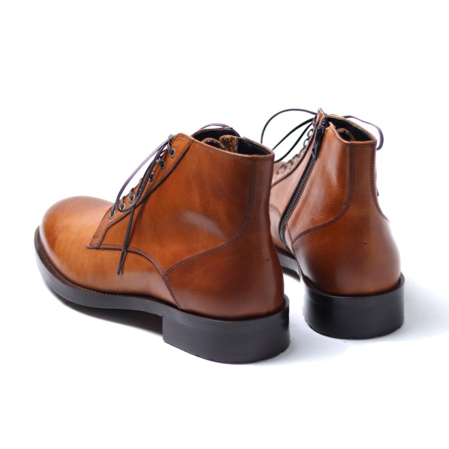 whoop-de-doo（フープディドゥ） レースアップブーツ サイドジップ