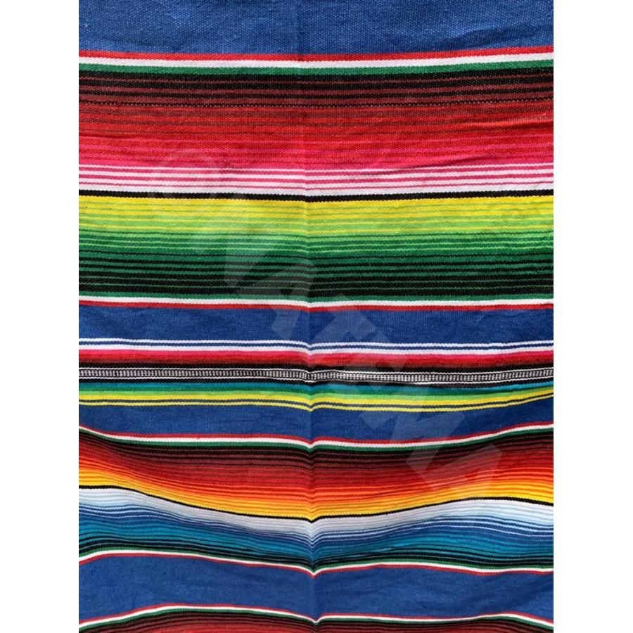 メキシカンラグ カラフル 150cmX215cm 大判 大きいサイズ 年中使用