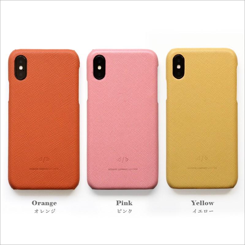 iPhone XS ケース / iPhoneX 本革 レザー カバー DUCT Saffiano