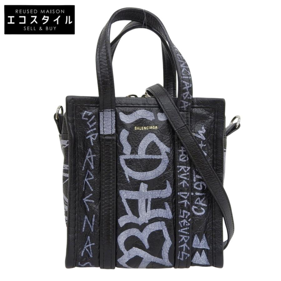 BALENCIAGA（バレンシアガ） 美品 バザール ショッパー XXS レザー