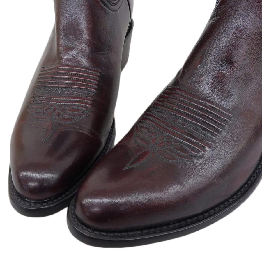 新品同様 Lucchese ルケーシー ローンスター カーフ ウエスタンブーツ