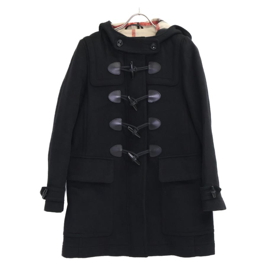 BURBERRY BRIT バーバリーブリット 3915587 ブラック ウール ダッフル