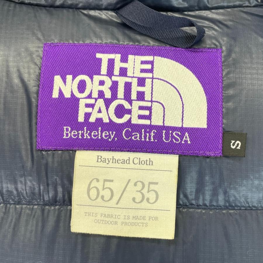 THENORTHFACEPURPLELABEL ネイビー ND2466N 65/35 光電子ダウン ダウン