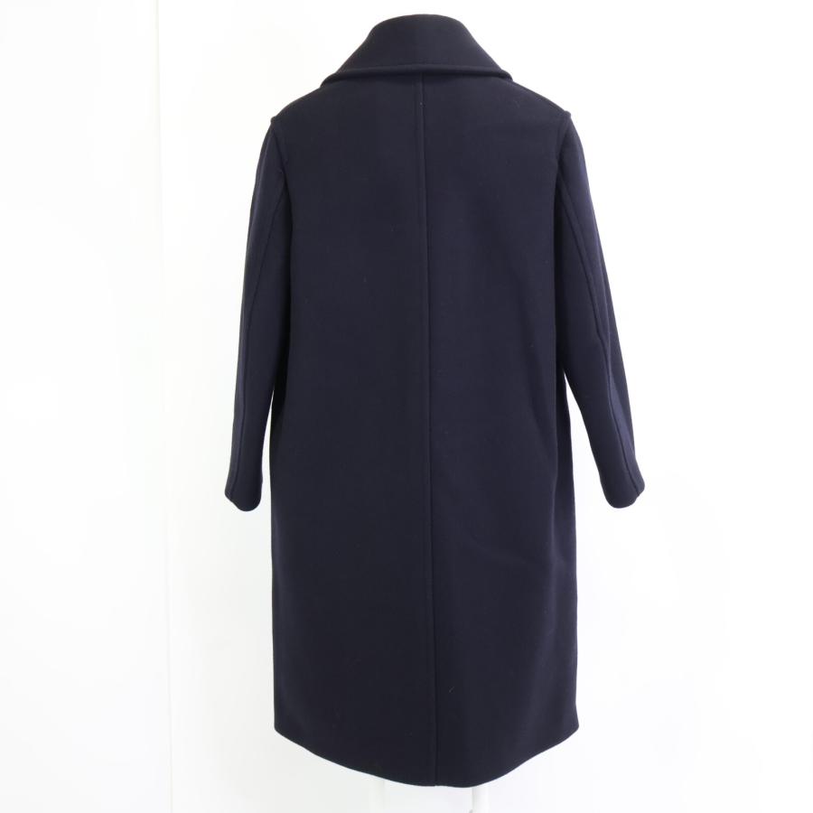 JIL SANDER ネイビー 100%カシミヤ ウールコート 38 JIL SANDER