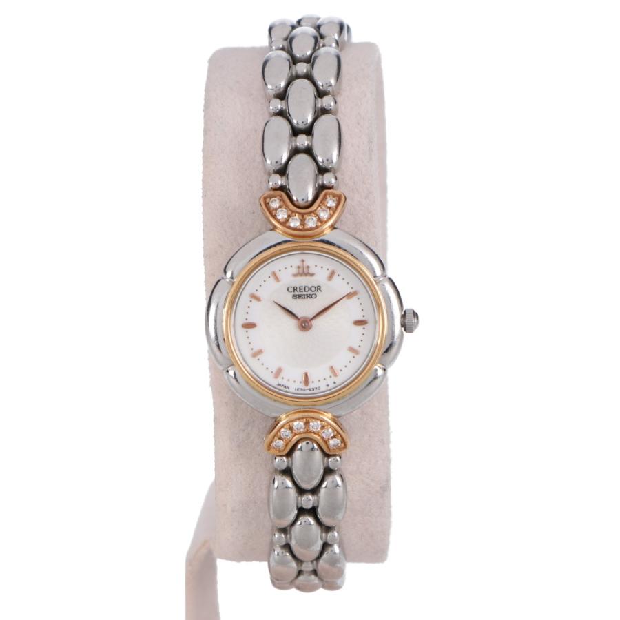 SEIKO CREDOR セイコー クレドール GSTE970 1E70-2220 18KT+ST.STEEL