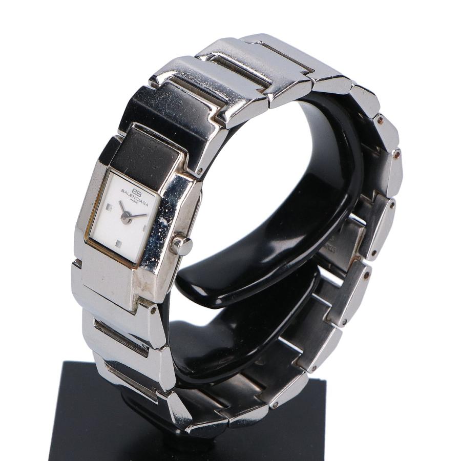 BALENCIAGA（バレンシアガ） B460 スクエア クオーツ 腕時計 シルバー