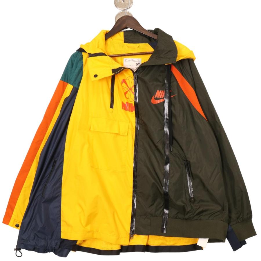 NIKE（ナイキ） ×sacai 19SS CD6297-739 再構築 Double-Zip Jacket
