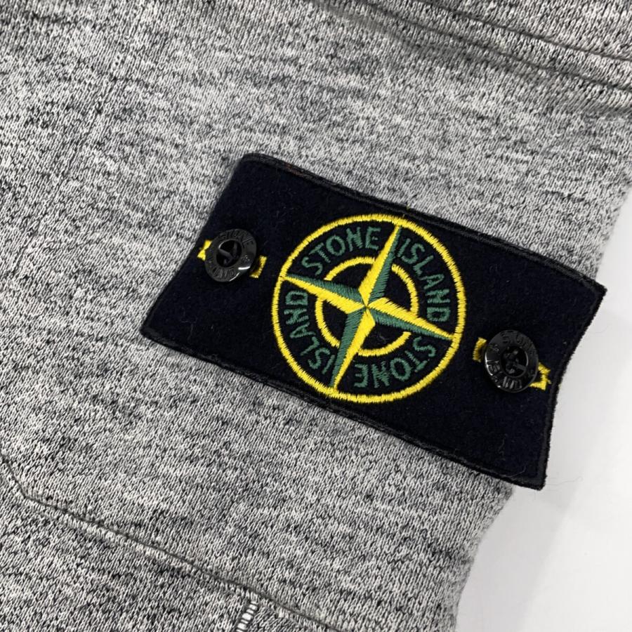 STONE ISLAND ストーンアイランド 19AW 711564337 グレー ロゴパッチ