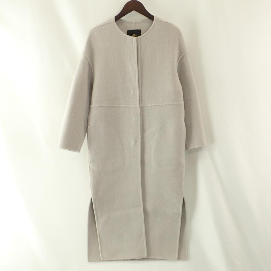 DRAWER（ドゥロワー） 6525-234-0763 21AW ウールケヌキロングノー