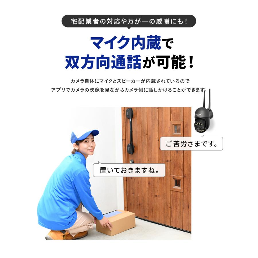 WTW 塚本無線 防犯カメラ 防犯灯カメラ 屋外 ワイヤレス 500万画素