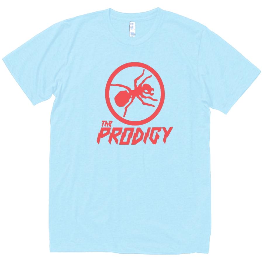 ザ・プロディジー The Prodigy バンド ロック Tシャツ 水色 : Tシャツ