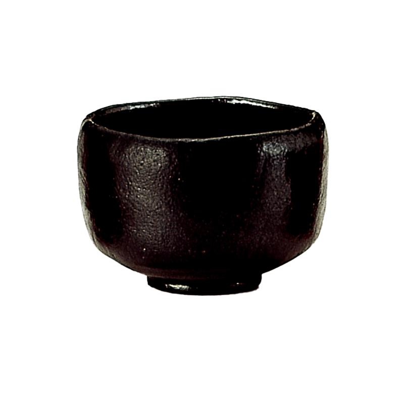 茶碗 黒楽 大黒 長次郎写 昭楽作（桐箱） : お茶道具東玉堂 ヤフー店