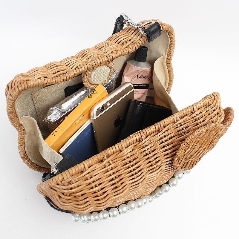 a-jolie（アジョリー） かごバッグ キティちゃんかごバッグ