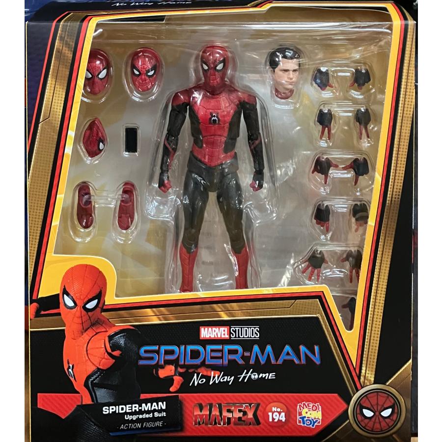 MEDICOM TOY LIFE ENTERTAINMENT SPIDER-MAN Upgraded Suit（NO WAY