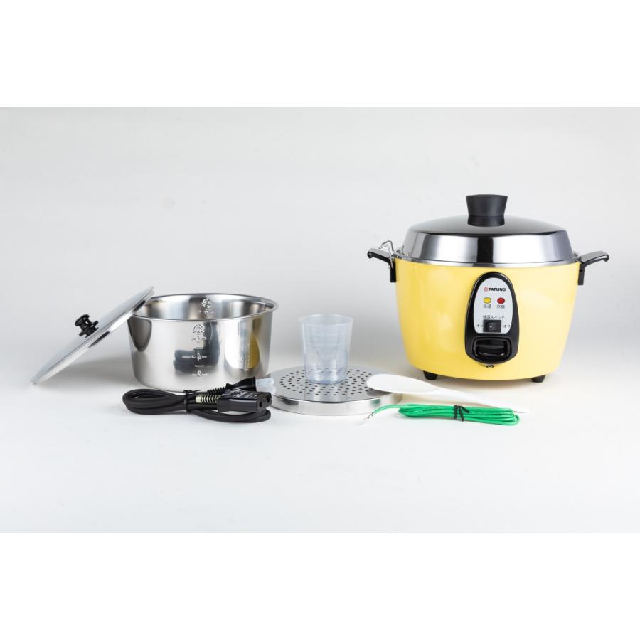 大同電鍋YAHOO公式販売店】大同電鍋 6合 Mサイズ 外鍋ステンレス製 き