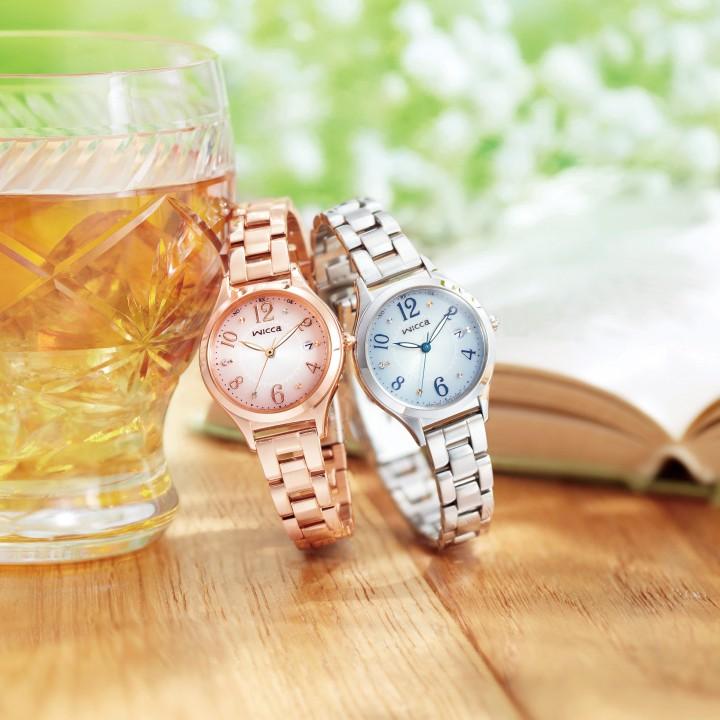 wicca（ウィッカ） KS1-261-91 ソーラーテック電波時計 HAPPY DIARY