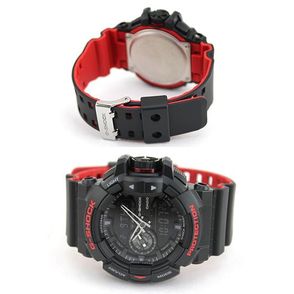 G-SHOCK ジーショック Gショック GA-400HR-1A 腕時計 黒 ブラック 赤