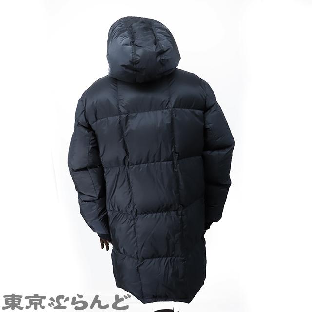 PRADA（プラダ） フーディダウンジャケット ネイビー 紺 ポリエステル