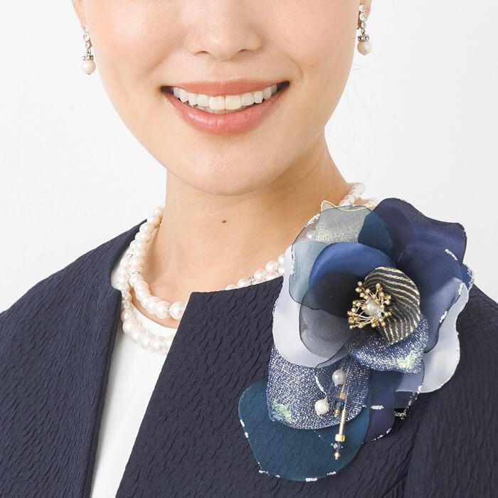 東京ソワール コサージュ ブローチ 結婚式 パーティ 七五三 入学式