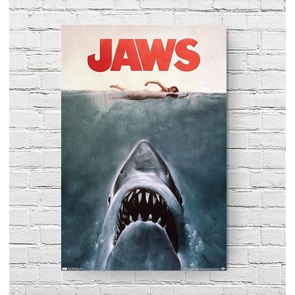 ジョーズ 映画ポスター JAWS US版 24×36インチ (61×91.5cm) of2