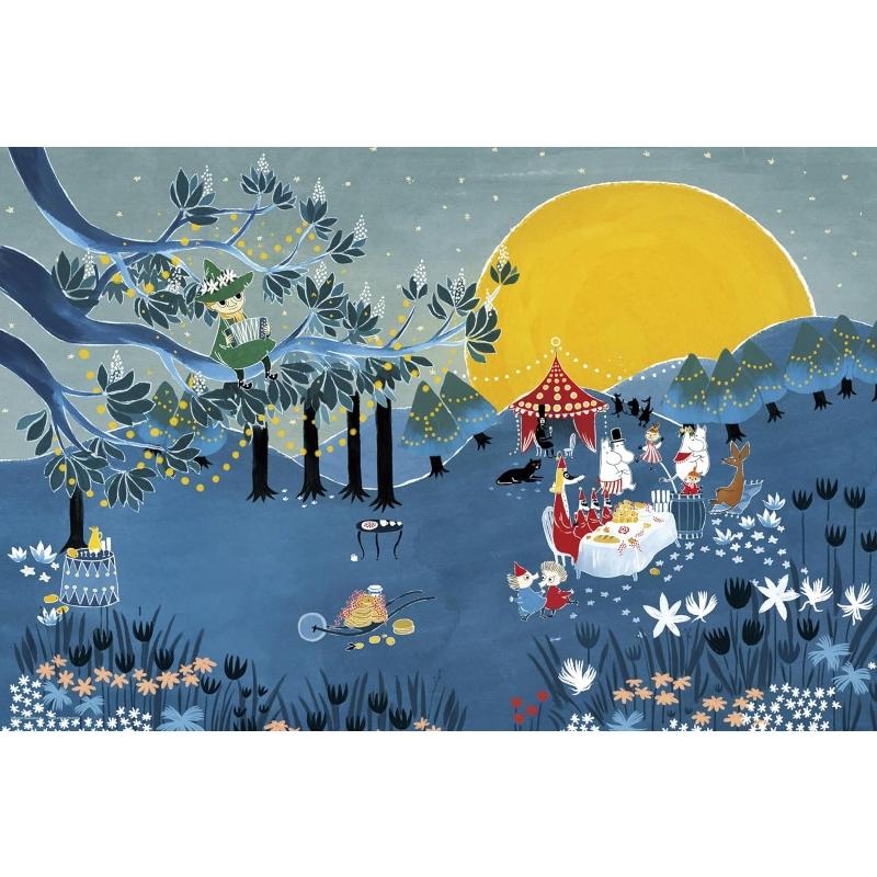ジグソーパズル 1000ピース ムーミン 月明りのパーティー (75×50cm
