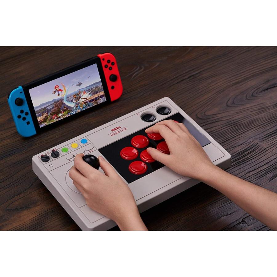 正規品/保証付き】8Bitdo アーケードスティック for Switch & Windows