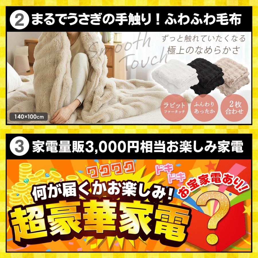 福袋 2026 超豪華 21点セット 選べるメイン 特賞あり 液晶テレビ 2026