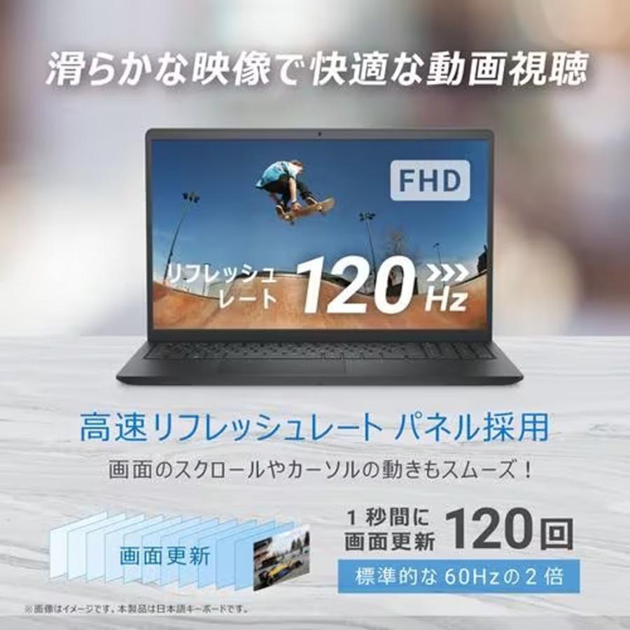 Inspiron 3000 ノートパソコン DELL 15 3530 NI65S-DNHBB カーボン