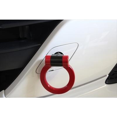 S660 JW5 フロント可倒式牽引フック イエロー : エアロ.カスタムパーツ