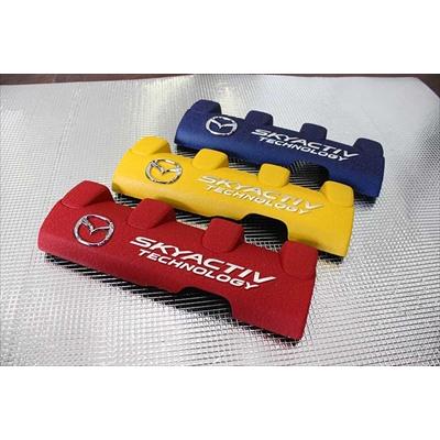 ロードスター ND エンジンカバー結晶加工 レッド : エアロ.カスタム